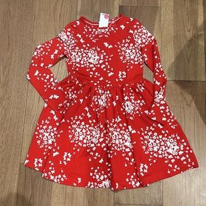 NWT mini Boden long sleeved floral dress